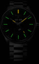 Ball Watch Company Engineer II Moon Calendar Limited Edition Watch with green dial, steel bracelet, steel case