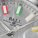 Ball Watch Company Engineer III Marvelight Chronometer Rainbow Watch with silver dial, steel bracelet, steel case