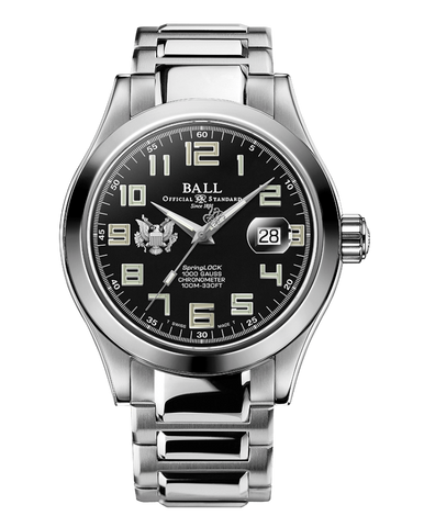 Ball Engineer III Army 43mm Black Dial Bracelet Watch