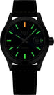 Ball Watch Company Engineer M Marvelight Watch with blue dial, leather strap, steel case
