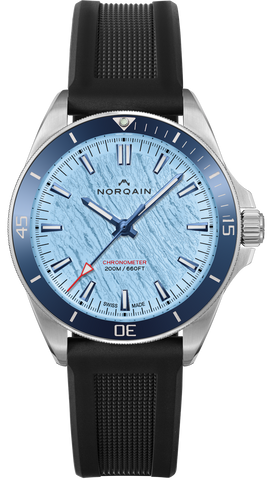 Norqain Watch Neverest Glacier Ice Blue 40mm Limited Edition NN1001SC2CA/IAGL109/150SS