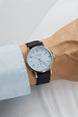 Nomos Glashutte Ahoi Neomatik 38 Date Sky Steel Back Watch