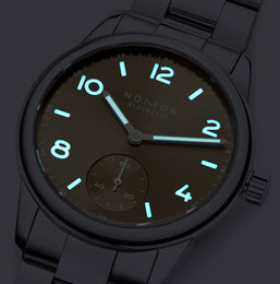 Nomos Glashutte Club Sport Neomatik 34 Rose Steel Back Watch