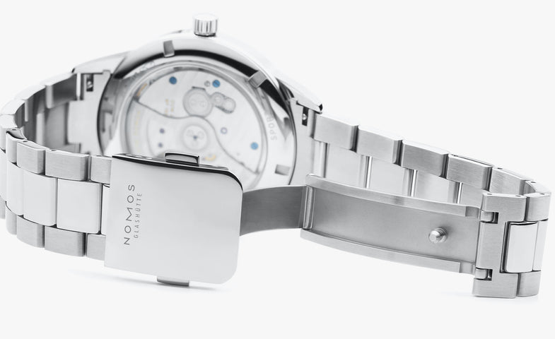 Nomos Glashutte Club Sport Neomatik 42 Date Black Sapphire Crystal Watch