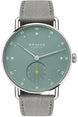 Nomos Glashutte Watch Metro 33 Sage Sapphire Crystal 1124