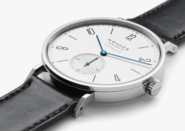 Nomos Glashutte Tangente Neomatik 39 Steel Back Watch