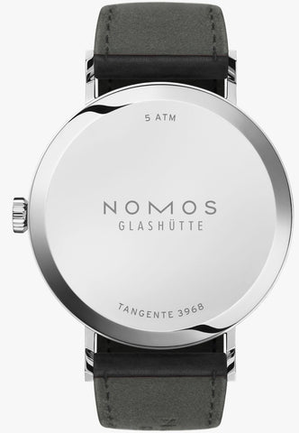 Nomos Glashutte Tangente Neomatik 39 Steel Back Watch