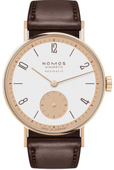 Nomos Glashutte Watch Tangente Rose Gold Neomatik Limited Edition 160.S1