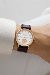 Nomos Glashutte Tangente Rose Gold Neomatik Sapphire Crystal Limited Edition Watch