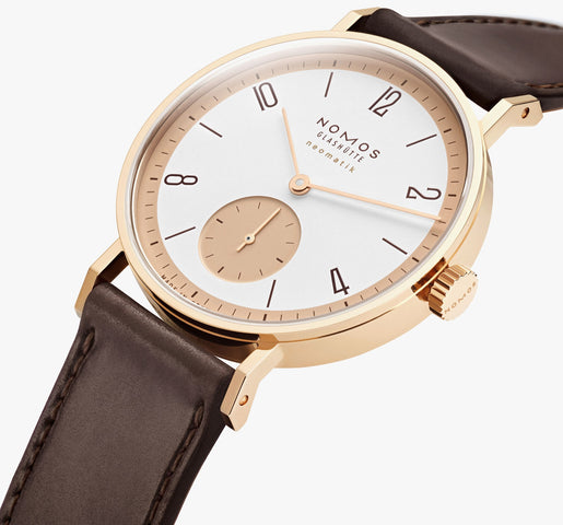 Nomos Glashutte Tangente Rose Gold Neomatik Sapphire Crystal Limited Edition Watch