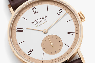 Nomos Glashutte Tangente Rose Gold Neomatik Sapphire Crystal Limited Edition Watch