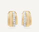 Marco Bicego Masai 18ct Yellow Gold Coil 0.44ct Diamond Earrings