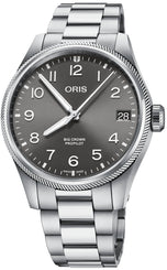 Oris Big Crown ProPilot Big Date Bracelet Watch with grey dial, steel bracelet, steel case