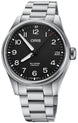 Oris Big Crown ProPilot Big Date Bracelet Watch with black dial, steel bracelet, steel case