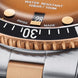 Oris Divers Sixty Five Bracelet Watch with gold dial, steel bracelet, steel case