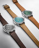 Oris Big Crown Pointer Date Cervo Volante Grey Watch with leather strap, steel case