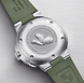 Oris Aquis New York Harbor Limited Edition Watch with green dial, rubber strap, steel case