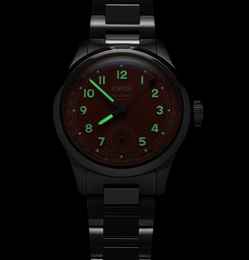 Oris Big Crown Pointer Date Calibre 403 Terracotta Watch with steel bracelet, steel case