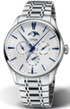 Oris Artelier Complication Watch with silver dial, steel bracelet, steel case