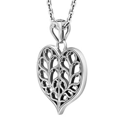 Sterling Silver York Minster Filigree Heart Pendant