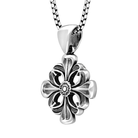 Sterling Silver York Minster Cross Pendant