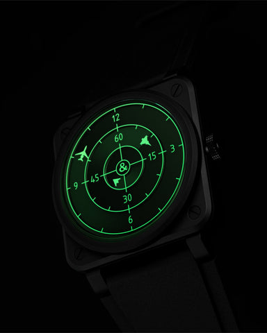 Bell & Ross BR 03 Green Radar Ceramic Limited Edition Watch