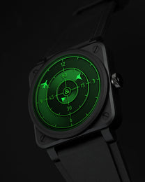 Bell & Ross BR 03 Green Radar Ceramic Limited Edition Watch