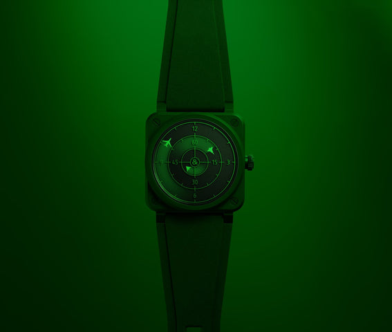 Bell & Ross BR 03 Green Radar Ceramic Limited Edition Watch
