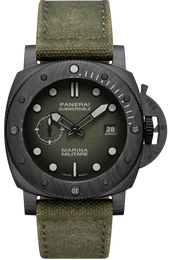 Panerai Submersible QuarantaQuattro Marina Militare Carbotech Watch PAM01698