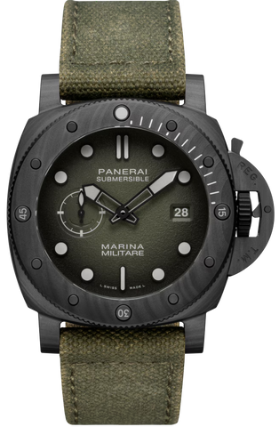 Panerai Submersible QuarantaQuattro Marina Militare Carbotech Watch PAM01698