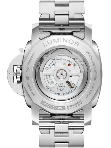 Panerai Luminor Marina 44mm Bracelet Light Blue Watch