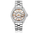 Backes & Strauss Watch Piccadilly Steel 40 3.09ct Diamond Bezel Watch