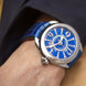 Backes & Strauss Watch Piccadilly Steel 45 Blue