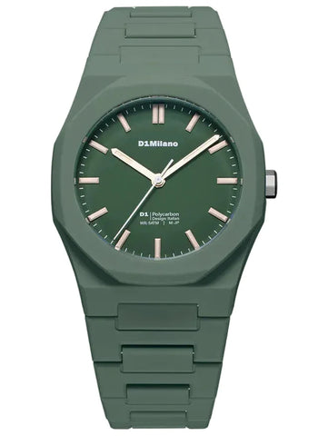 D1 Milano Green Legacy Polycarbon Watch