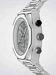 D1 Milano White Sketch Polychrono Watch