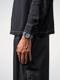 D1 Milano Black Sketch Polychrono Watch