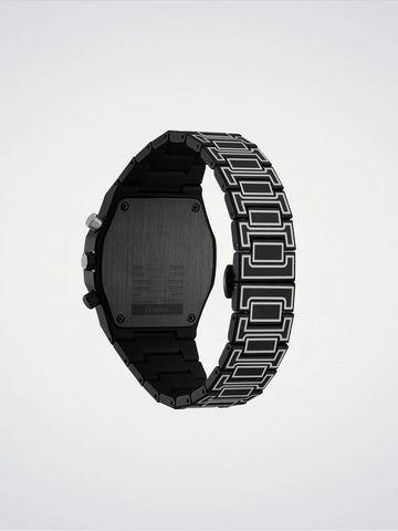D1 Milano Black Sketch Polychrono Watch