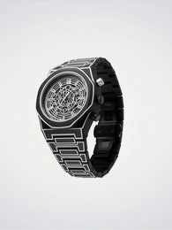 D1 Milano Black Sketch Polychrono Watch