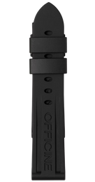Panerai Strap Caoutchouc Black 22/20mm