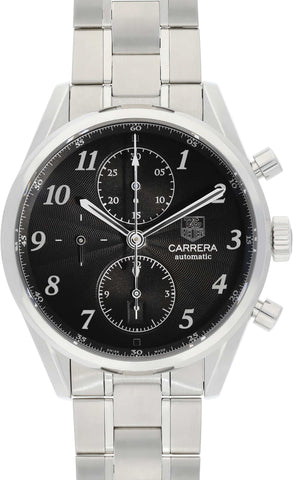 Pre-Owned TAG Heuer Carrera Calibre 16 CAS2110 Mens Steel Automatic Watch