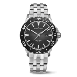 Maurice Lacroix Pontos S Solar Black Dial Bracelet Watch