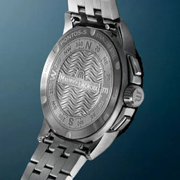 Maurice Lacroix Pontos S Solar Black Dial Bracelet Watch