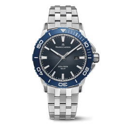 Maurice Lacroix Pontos S Solar Blue Dial Bracelet Watch