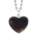 Sterling Silver Blue John Unique Heart Pendant