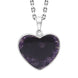 Sterling Silver Blue John Unique Heart Pendant