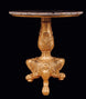 Palatial 19th Century Specimen Blue John & Derbyshire Lemon Spar & Giltwood Centre Table
