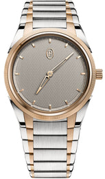 Parmigiani Fleurier Watch Tonda PF Automatic Steel Rose Gold Sand Grey PFC804-1020003-100182