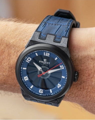 Perrelet Turbine Carbon Sports Blue Watch