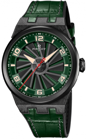 Perrelet Watch Turbine Carbon Sports Green A4065/4