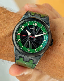 Perrelet Turbine Carbon Sports Green Watch